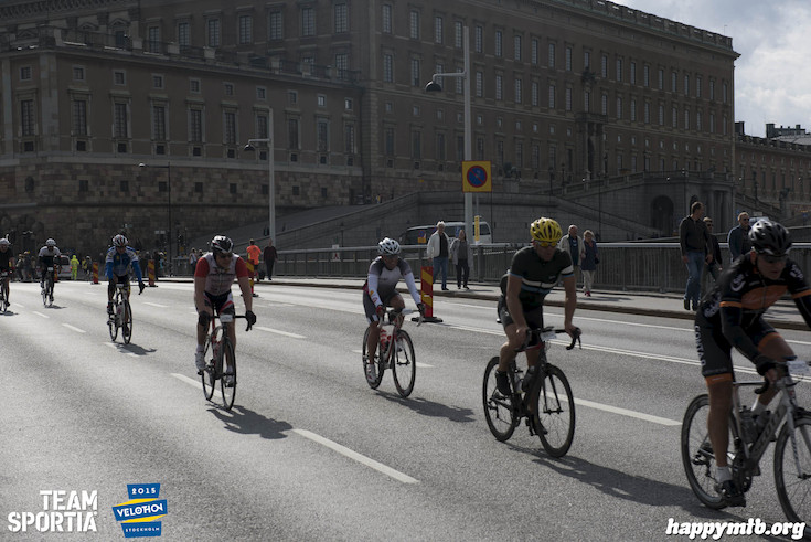 Bild från Velothon Stockholm 2015 - Slottet