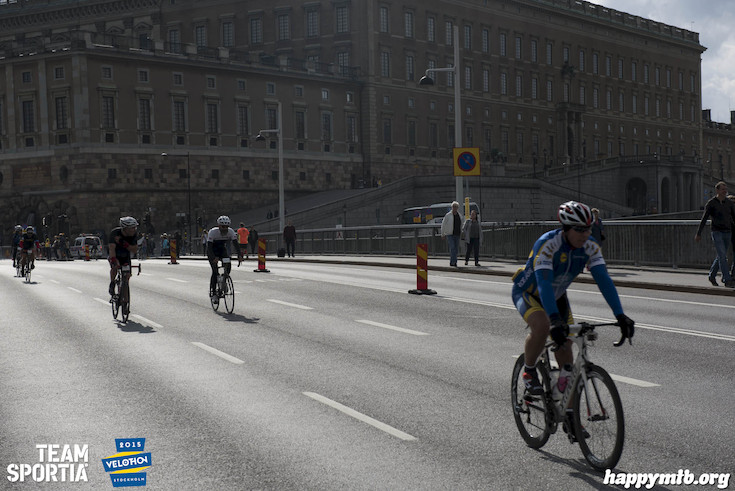 Bild från Velothon Stockholm 2015 - Slottet