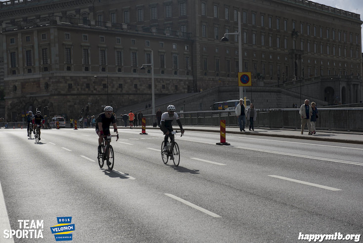 Bild från Velothon Stockholm 2015 - Slottet
