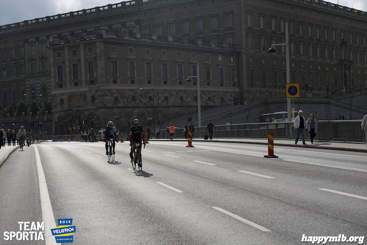 Bild från Velothon Stockholm 2015 - Slottet
