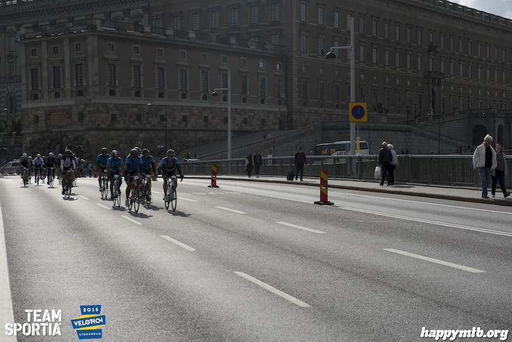 Bild från Velothon Stockholm 2015 - Slottet