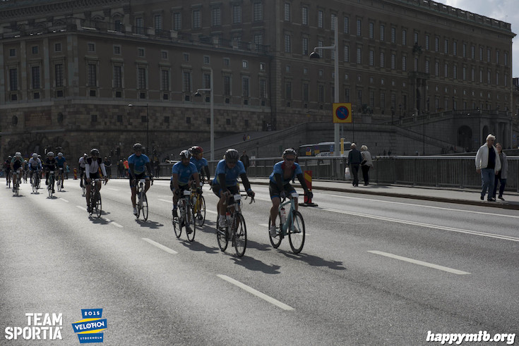 Bild från Velothon Stockholm 2015 - Slottet