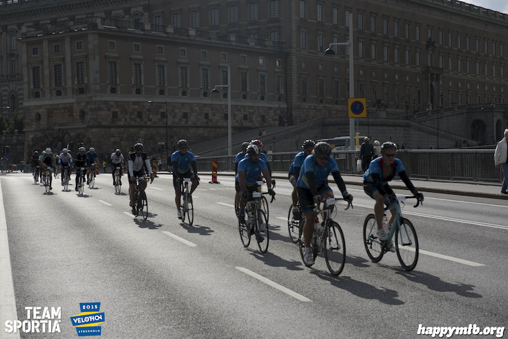 Bild från Velothon Stockholm 2015 - Slottet