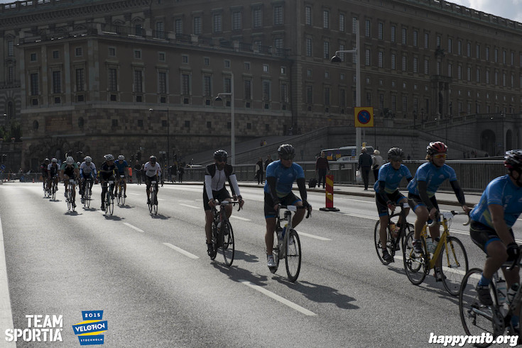 Bild från Velothon Stockholm 2015 - Slottet