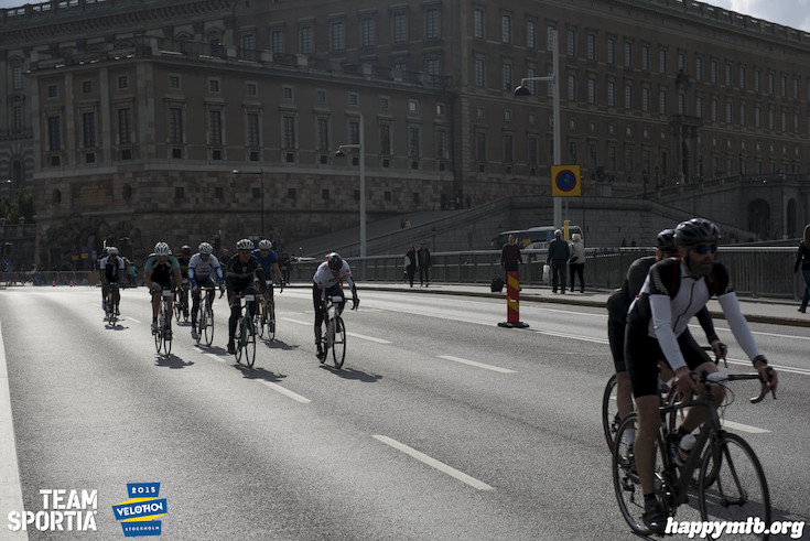 Bild från Velothon Stockholm 2015 - Slottet