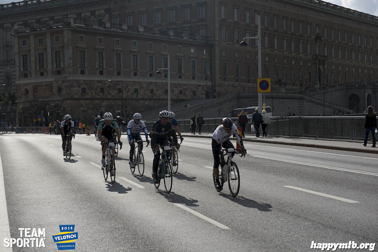 Bild från Velothon Stockholm 2015 - Slottet