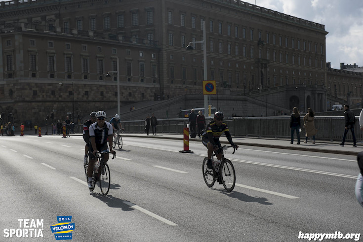 Bild från Velothon Stockholm 2015 - Slottet