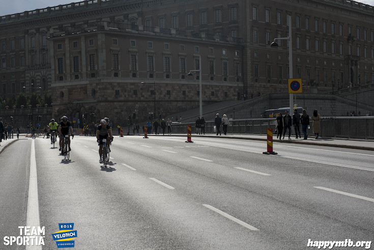 Bild från Velothon Stockholm 2015 - Slottet