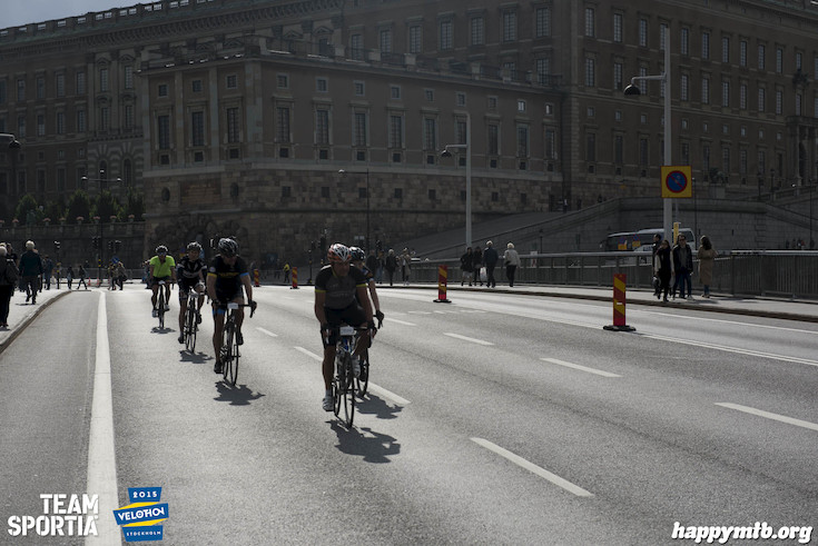 Bild från Velothon Stockholm 2015 - Slottet