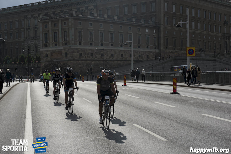 Bild från Velothon Stockholm 2015 - Slottet