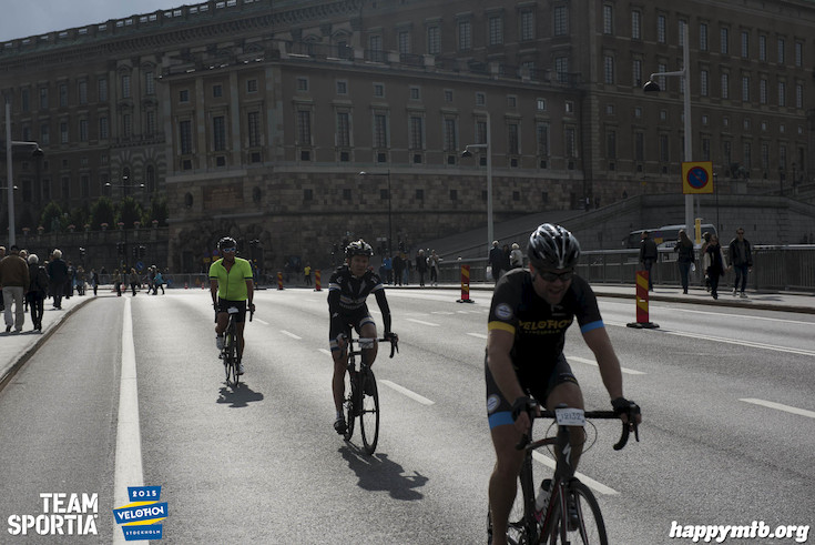 Bild från Velothon Stockholm 2015 - Slottet