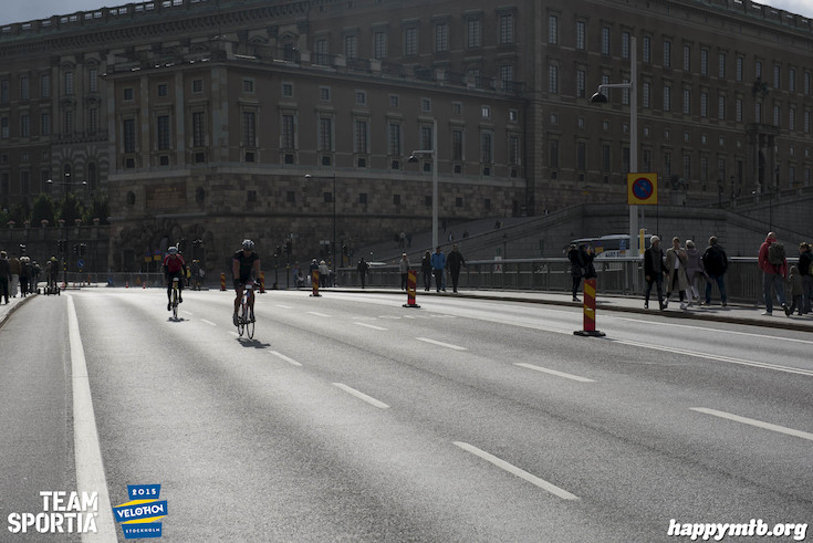 Bild från Velothon Stockholm 2015 - Slottet