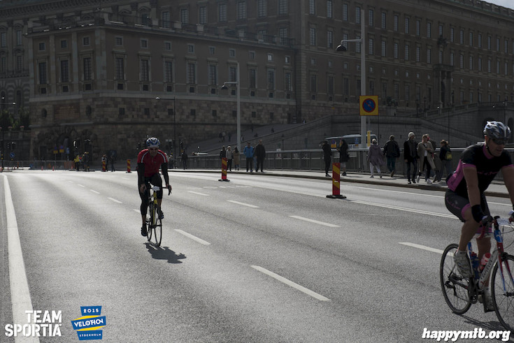 Bild från Velothon Stockholm 2015 - Slottet