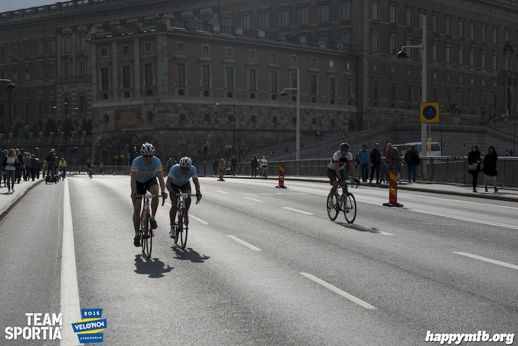 Bild från Velothon Stockholm 2015 - Slottet
