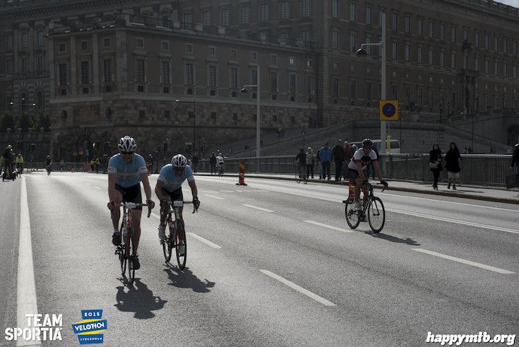Bild från Velothon Stockholm 2015 - Slottet