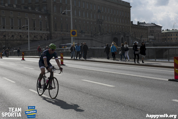 Bild från Velothon Stockholm 2015 - Slottet