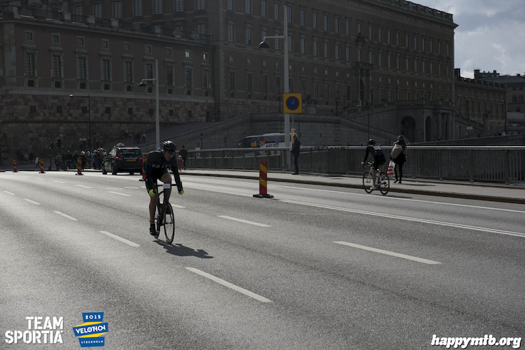 Bild från Velothon Stockholm 2015 - Slottet