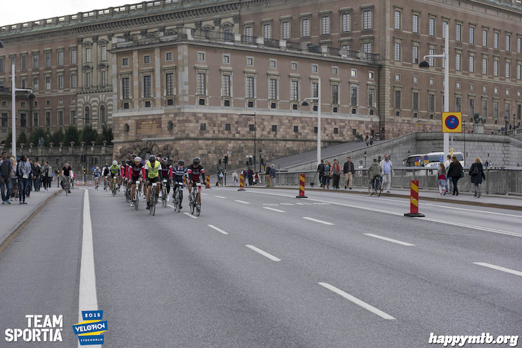 Bild från Velothon Stockholm 2015 - Slottet