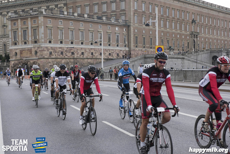 Bild från Velothon Stockholm 2015 - Slottet