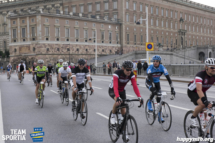 Bild från Velothon Stockholm 2015 - Slottet