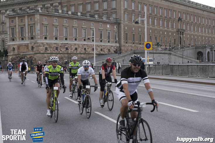 Bild från Velothon Stockholm 2015 - Slottet