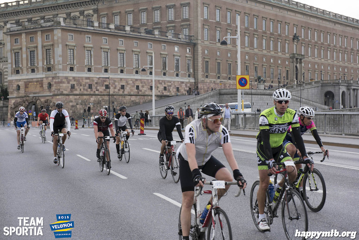 Bild från Velothon Stockholm 2015 - Slottet