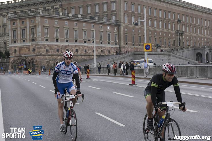 Bild från Velothon Stockholm 2015 - Slottet