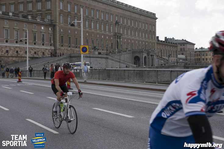 Bild från Velothon Stockholm 2015 - Slottet