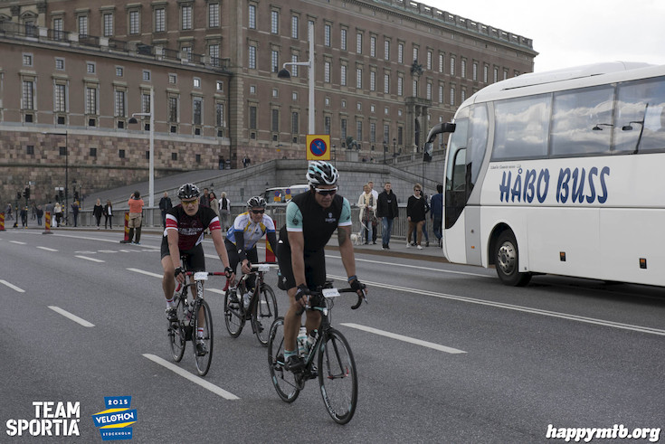 Bild från Velothon Stockholm 2015 - Slottet