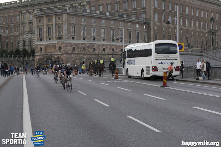 Bild från Velothon Stockholm 2015 - Slottet