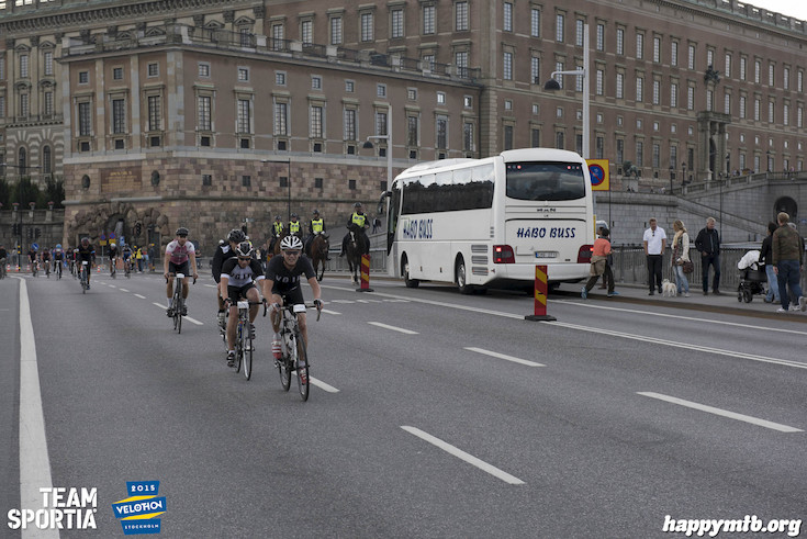 Bild från Velothon Stockholm 2015 - Slottet