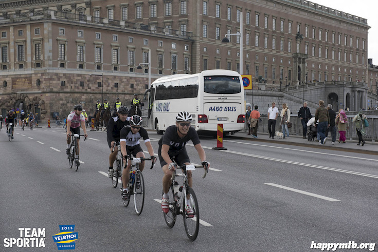 Bild från Velothon Stockholm 2015 - Slottet