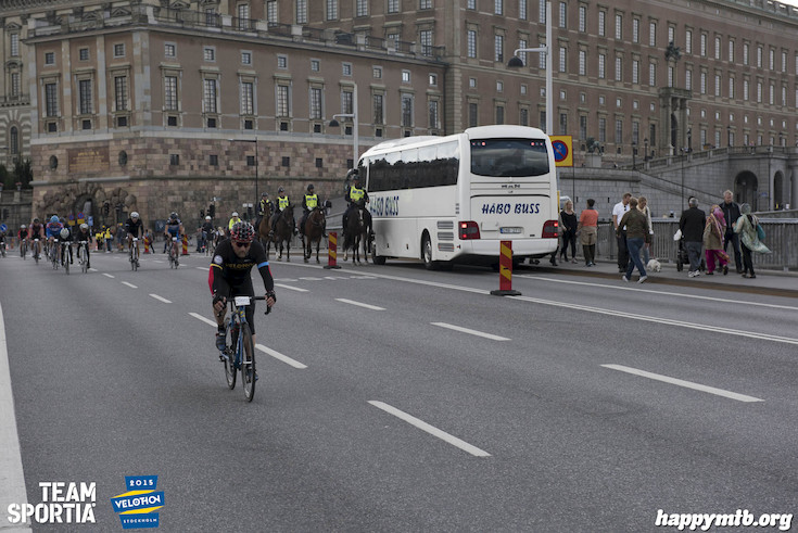 Bild från Velothon Stockholm 2015 - Slottet