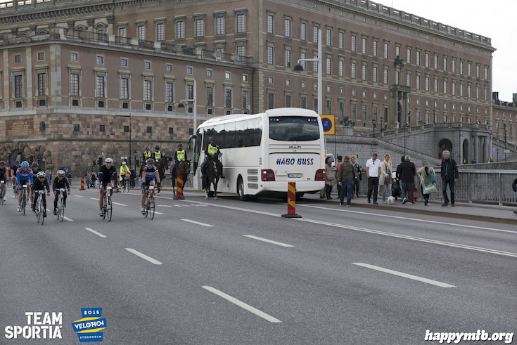 Bild från Velothon Stockholm 2015 - Slottet