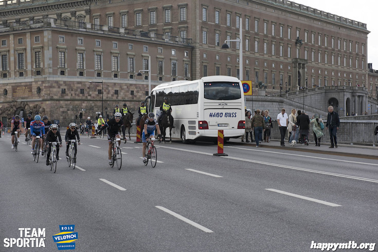 Bild från Velothon Stockholm 2015 - Slottet