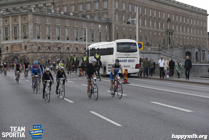 Bild från Velothon Stockholm 2015 - Slottet