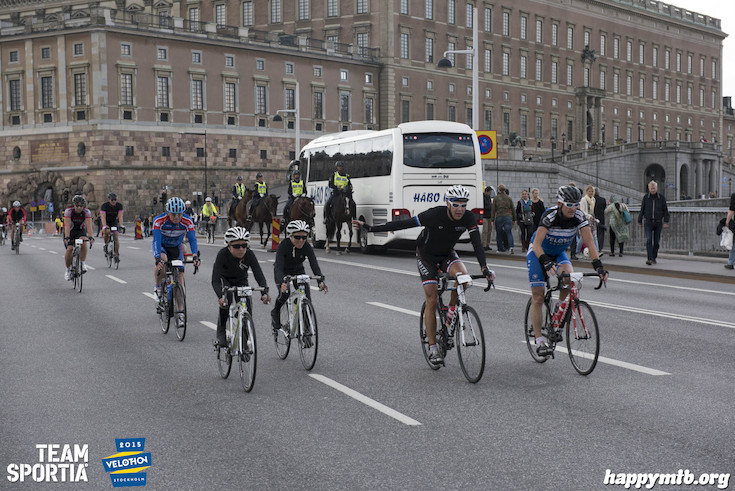 Bild från Velothon Stockholm 2015 - Slottet