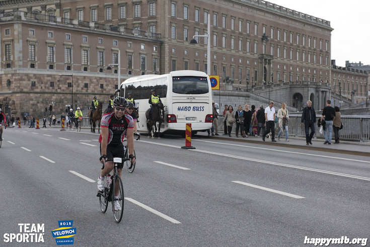 Bild från Velothon Stockholm 2015 - Slottet