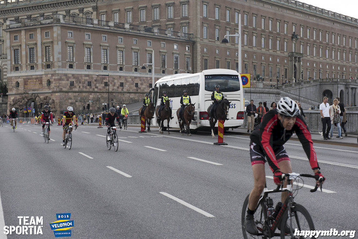 Bild från Velothon Stockholm 2015 - Slottet