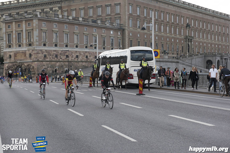 Bild från Velothon Stockholm 2015 - Slottet