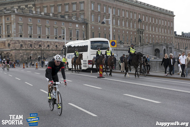 Bild från Velothon Stockholm 2015 - Slottet