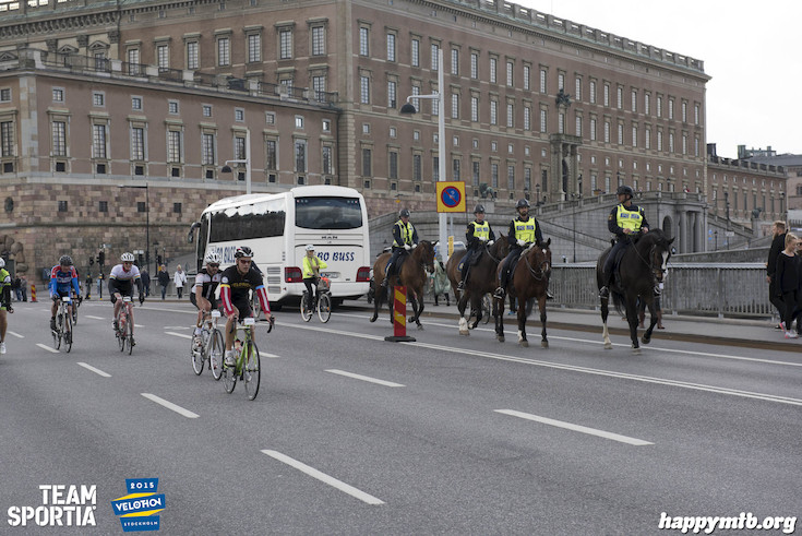 Bild från Velothon Stockholm 2015 - Slottet