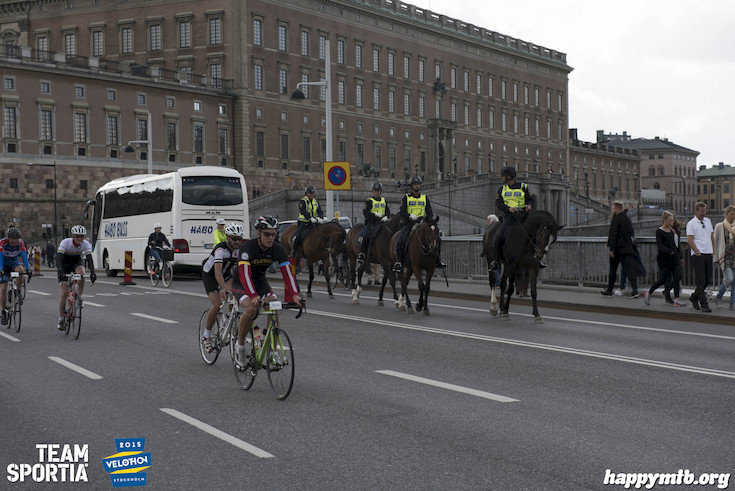 Bild från Velothon Stockholm 2015 - Slottet