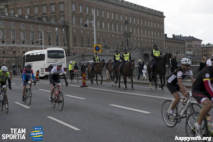Bild från Velothon Stockholm 2015 - Slottet