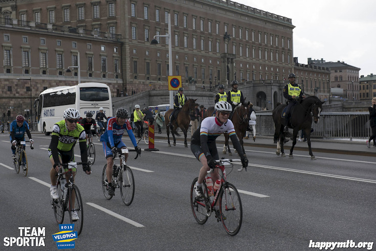 Bild från Velothon Stockholm 2015 - Slottet