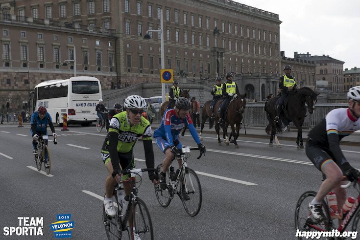Bild från Velothon Stockholm 2015 - Slottet