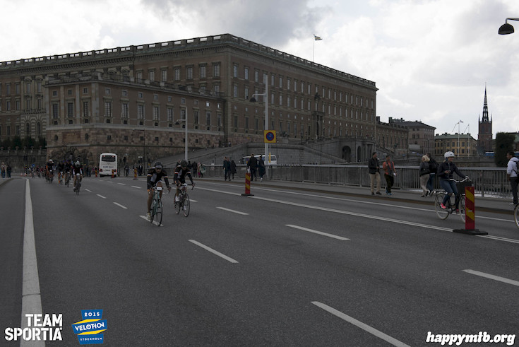 Bild från Velothon Stockholm 2015 - Slottet