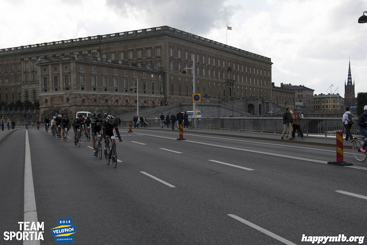 Bild från Velothon Stockholm 2015 - Slottet