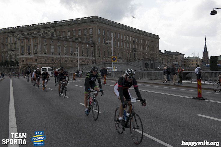 Bild från Velothon Stockholm 2015 - Slottet