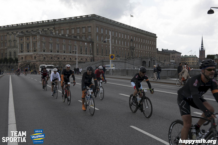 Bild från Velothon Stockholm 2015 - Slottet